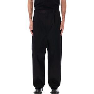 JUNYA WATANABE Men's Wide Leg Pleated Trousers Men BLACK Pants